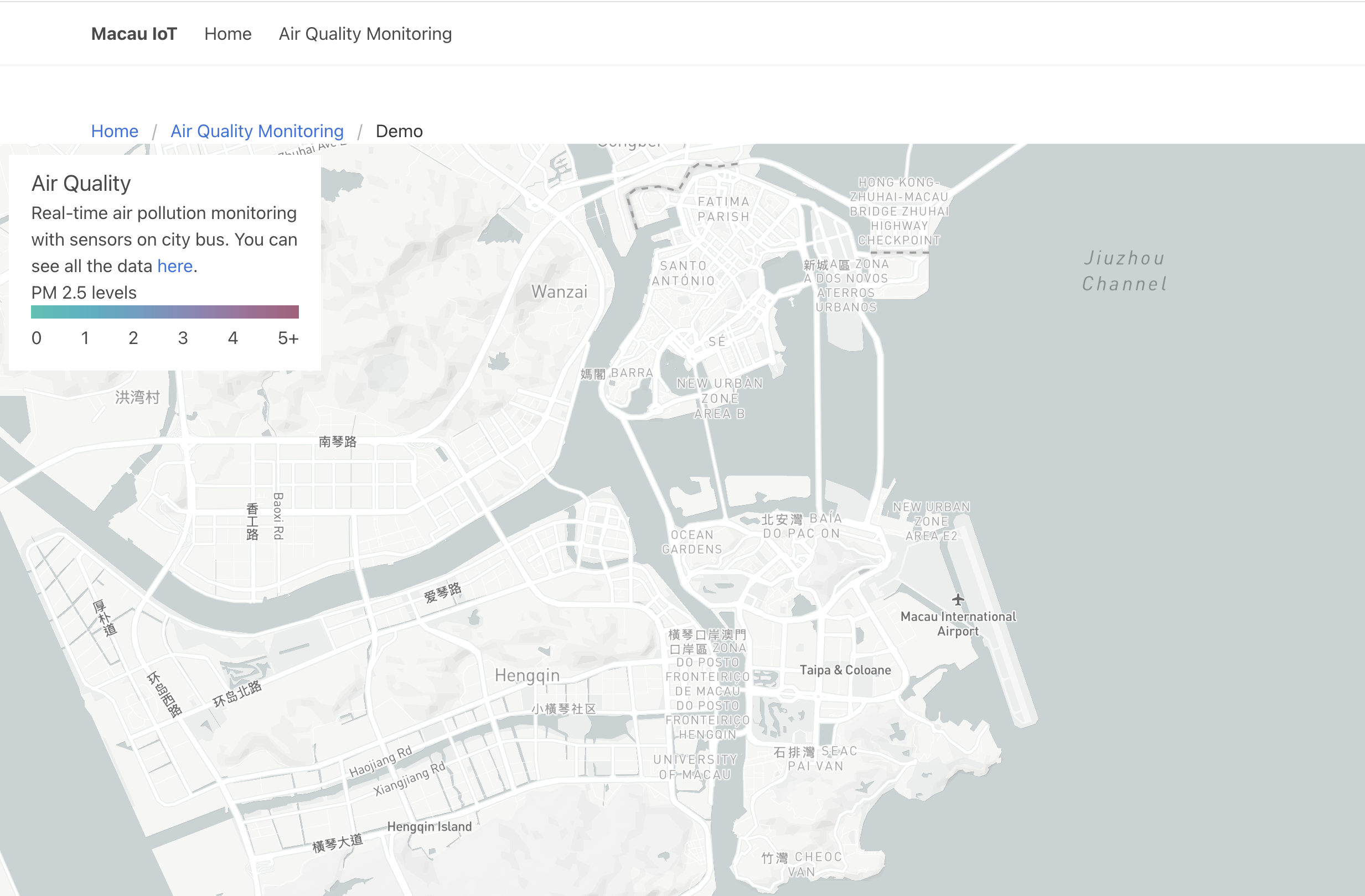 IoT 空氣監測系統